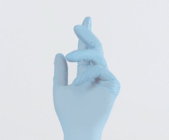 一次性使用实验检查手套 NITRILE POWDER FREE LABORATORY GLOVES